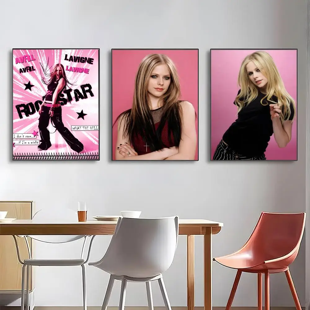 Singer Avril Lavigne Poster High-definition posters, wall art for living room and home decor.