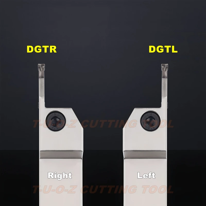 TUOZ DGTR DGTL Outer Grooving Turning Tool 1212 1616 2020 2525 -2T18 -3T20 -4T20 CNC Lathe Cutting External Slotting