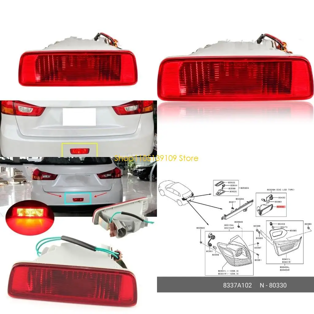 

Светодиодная сигнальная лампа тормоза 8337A102 8337A092 8321A467 Отражатель заднего центрального бампера для повышения дорожного