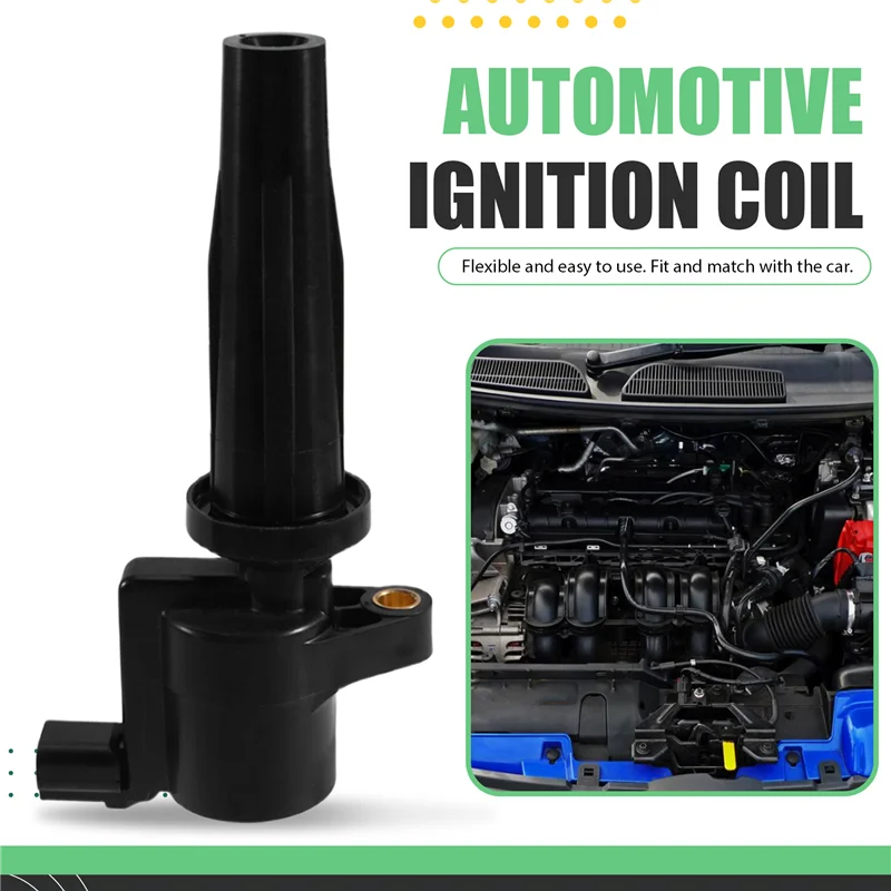 

Well-Car 4Pc Ignition Coil Assembly For Ford Fiesta Focus 2003-2011- 4W5G-12A366-BA 4W5G12A366BA