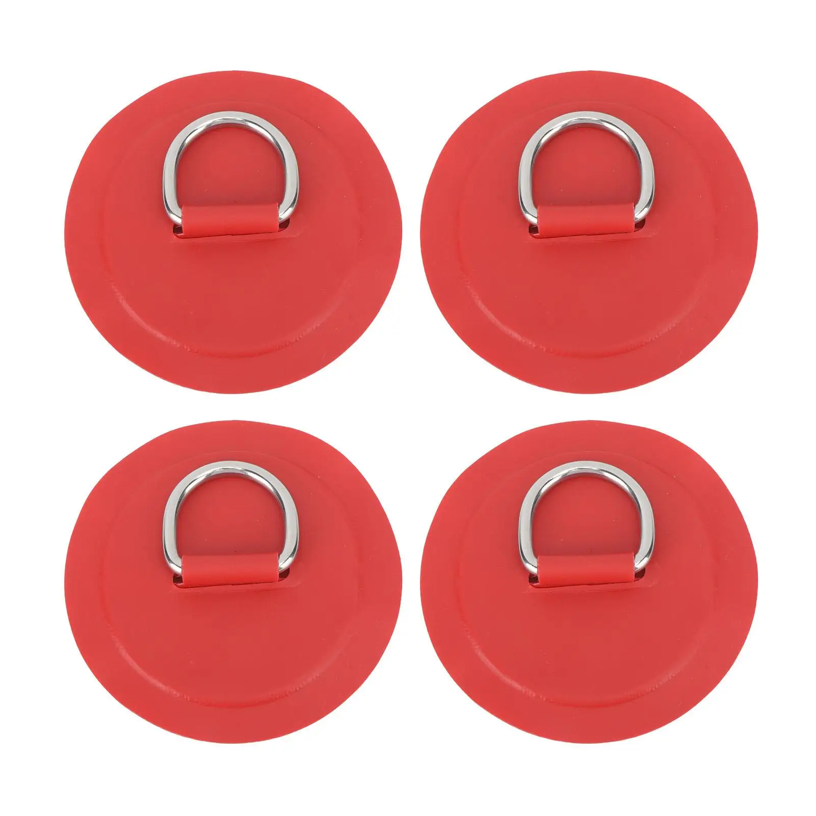 

Compact Stainless Steel D Patch - Rust-Resistant Strong Rings for paddle Boards & More