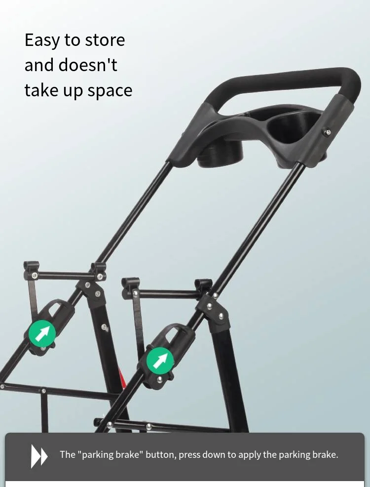 Medium To Large Dog Pet Stroller Multifunctional and Foldable Suitable for Outdoor Travel, Large Size for Commuting and Portable