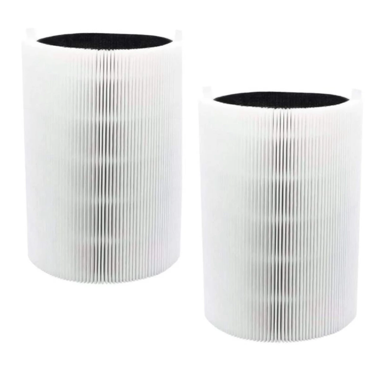 

2 Pcs Replacement Filter for Blueair Blue Pure 411,411+ & Mini Air Purifier,HEPA & Activated Carbon Composite Filter