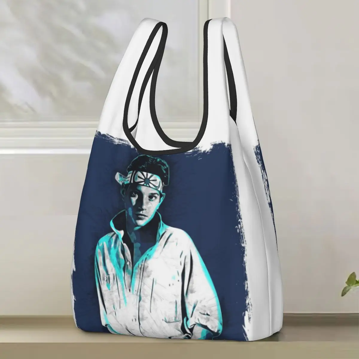 ralph-macchio-karate-kid-shopping-bag-bolsas-portateis-bolsa-de-ombro-reutilizavel-bolsa-de-compras-bolsa-de-mercearia