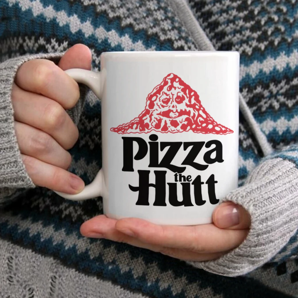 

Pizza the HuttCoffee Mug Tea Cup 11oz Coffee Cup Funny Birthday Ceramic Mug Personalized Cup