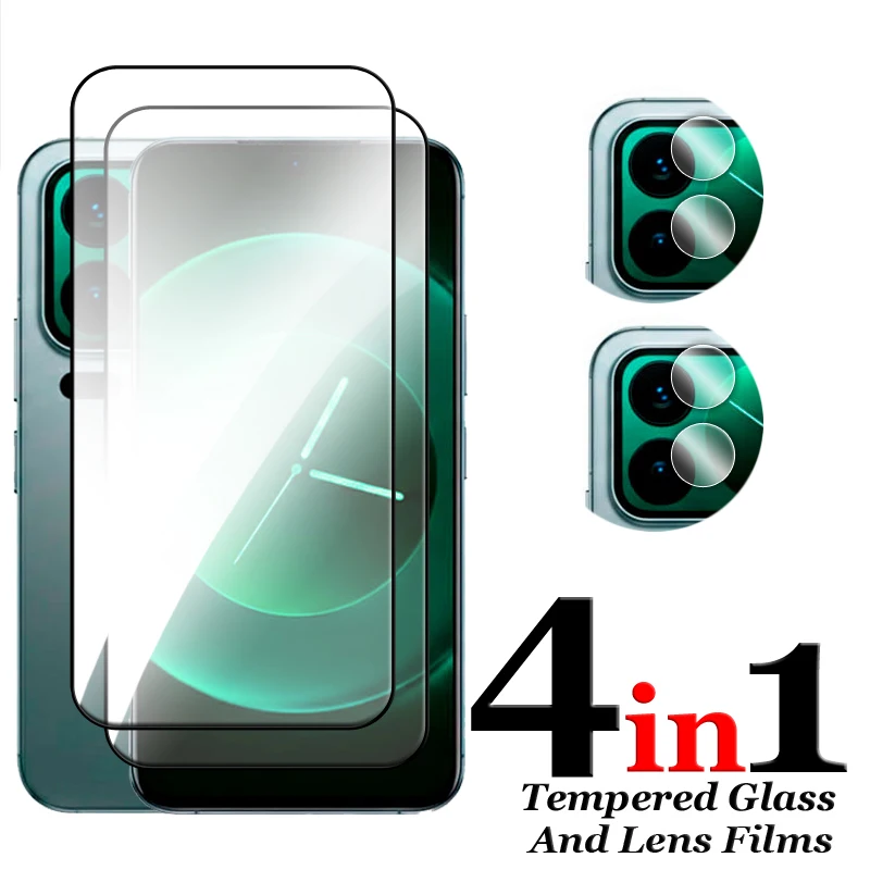 لهاتف Xiaomi 17 Pro Max Glass لهاتف Xiaomi 17 Pro من الزجاج المقسى 2.5D غطاء كامل واقي للشاشة لفيلم عدسة Xiaomi 17 Pro Max