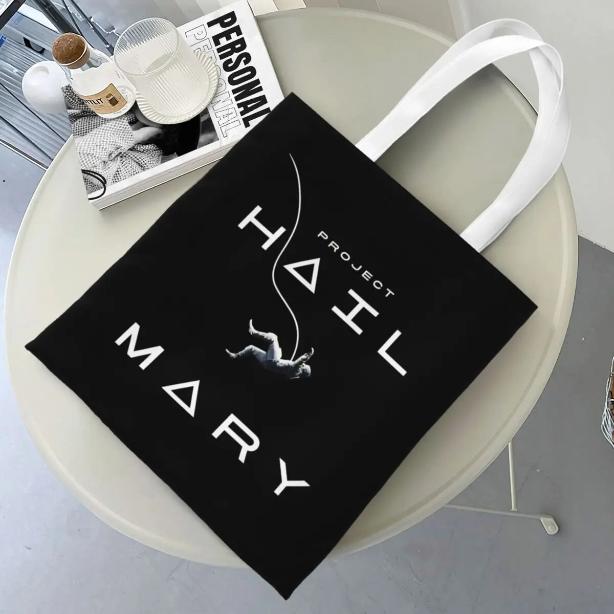 Project Hail Mary 2026 Shopper Bag Reusable Handbags Polyester College Tote Bag Student Designer Shoulder Bag