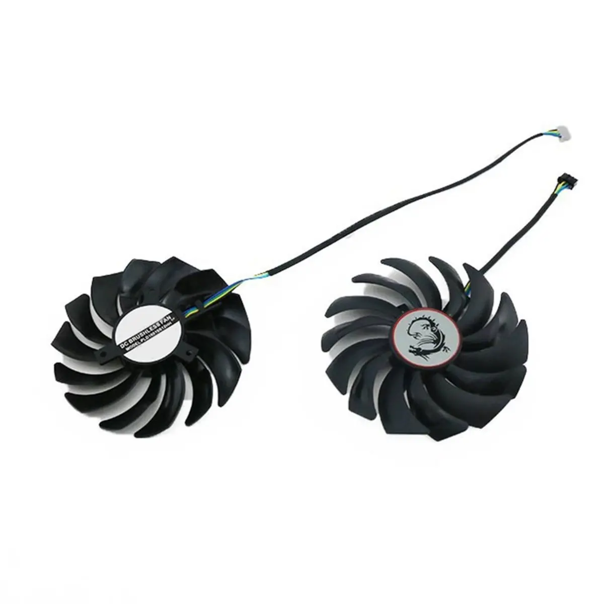 Cooling Fan for 3060/3060ti/RX 6700 XT Dragon X Graphics Cards Graphics Fan Cooler Replacement