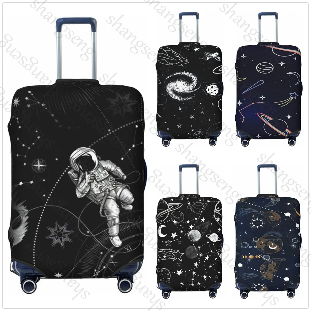 Planet astronaut universe Thicken Luggage Cover Elasticity Trolley dust cover Suitcase Protection Cover 18-32 in Suitcase Case