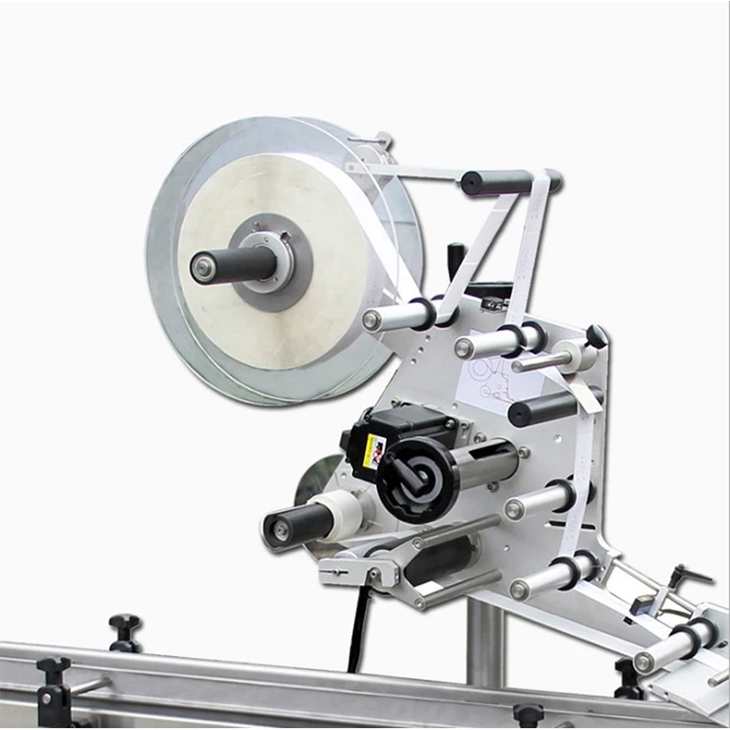 DOVOLL Automatic Positioning Front and Back Label Round Bottle Self-adhesive Labeling Machine Winery Special Automatic Labeling