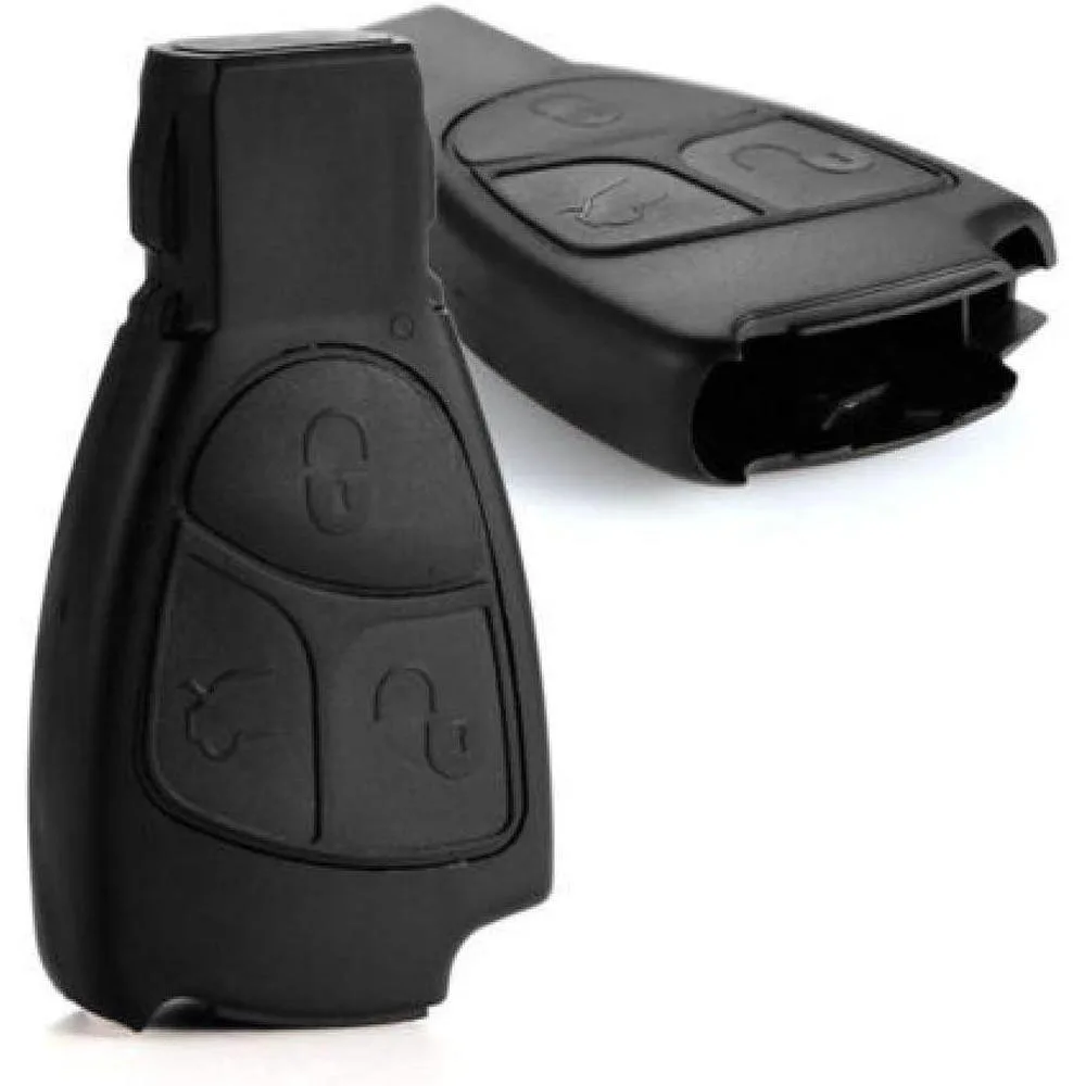 For MERCEDES BENZ C ML E CLK B W203 W204 W205 W210 W211 W212 W221 3 Buttons Car Remote Key Protector Durable Shell Case Cover