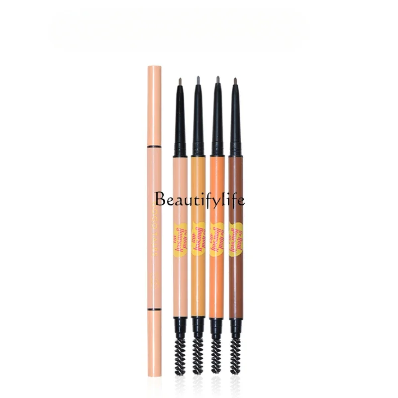 

Eyebrow Pencil Extremely Fine Head Long Lasting Waterproof Sweat Non-Decolorizing Wild Eyebrow Distinct Look Novice