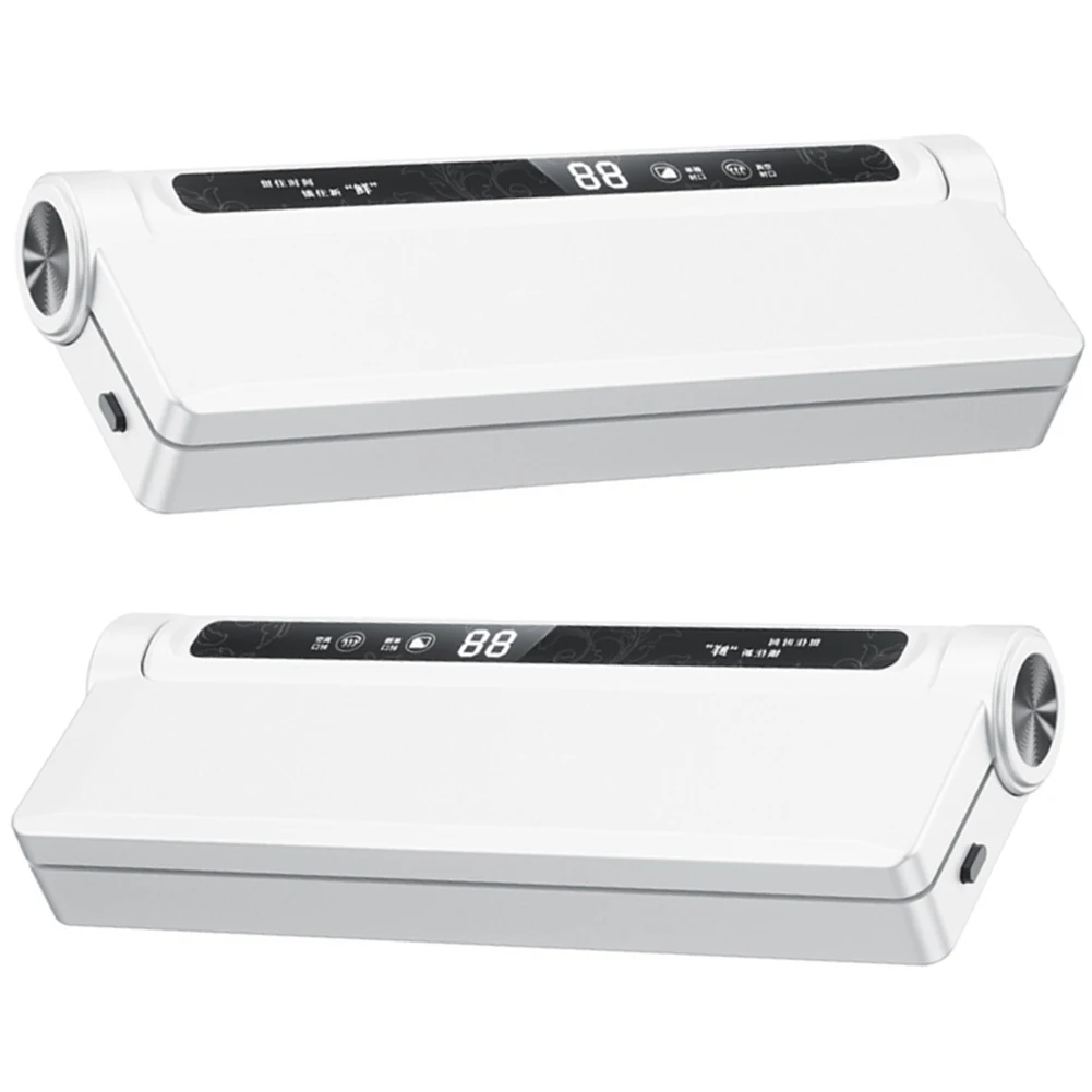 

Food Vacuum Sealer Automatic Vacuum Sealer One Click Intelligent Operation with 20 Bags Strong Suction Power for Home Kitchen
