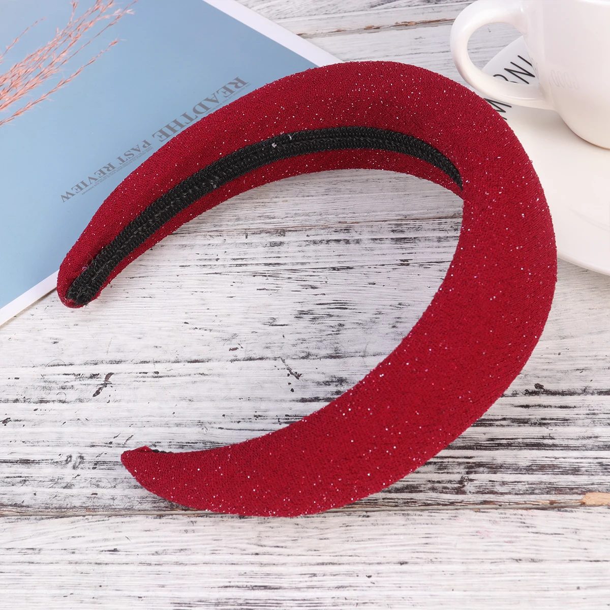 

Soft Sponge Hair Hoops Wide Edge Headband For Women Girls Party Costume Cosplay Accessory Adorable Decoration Unique
