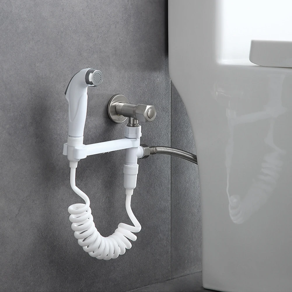 Shower Sprayer Toilet Bidet Tap Bathroom Accessories Bidet Spray Home 1/2 Interface ABS Plastic Flushing Device