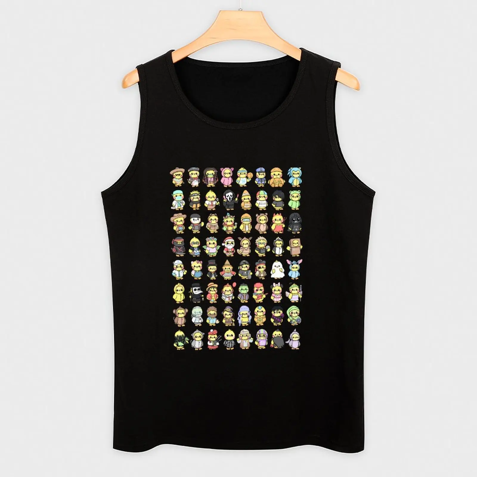 Ducks in Costume Tank Top clothes for men gym accessories men Bodybuilding clothing man