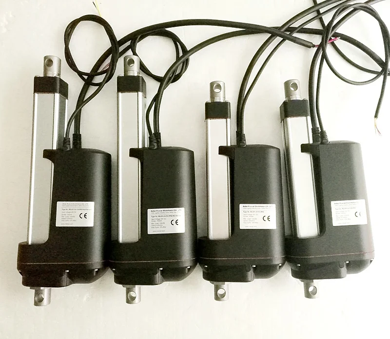 Atuador linear elétrico, carga pesada, sob a água, RS-I01, RISEAT, 12000n