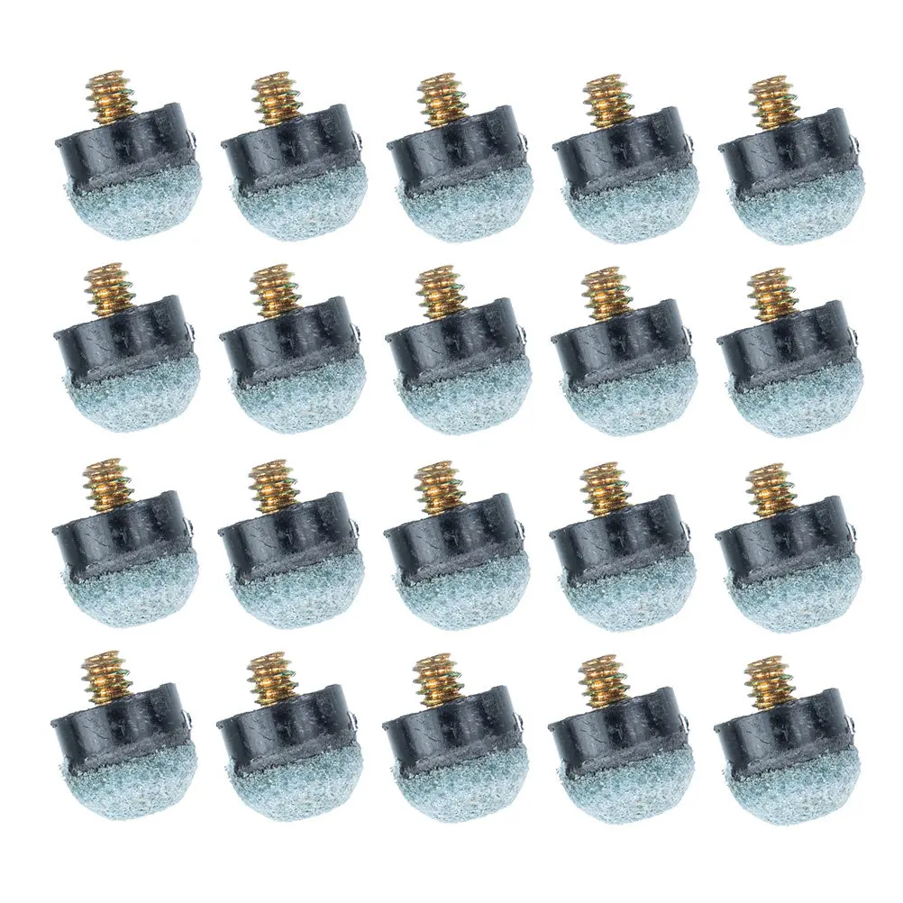 

50Pcs Premium Pool Cue Tips Replacement Kit Screw-on Design for Billiard Enthusiasts Strong Rust-Proof Long-Lasting Cue