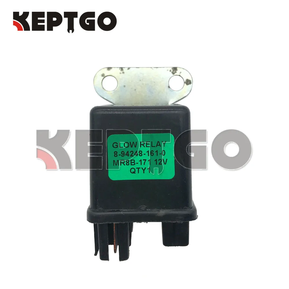 

New 8942481610 12V Safe Relay Glow Plug For Isuzu Hitachi ZAXIS27U ZAXIS50U ZAXIS40U