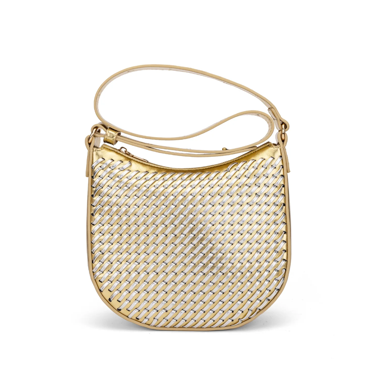 

Новая женская сумка с тканым узором, кожаная сумка через плечо с высокой текстурой, универсальная сумка для пельменей, повседневная дорожная сумка