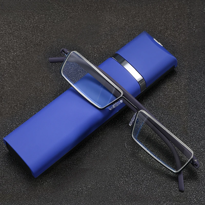 

TR90 Decorative Glasses No Diopter Zero Men's Glasses Blue Light Blocking Reading Glasses For Men+1.25+1.75+2.25+2.75