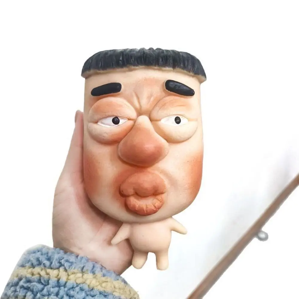 Slow Rebound Ugly Facial Squeeze Toy Colleague Elastic Expression Character Squeezing Toy Kneading Pinch