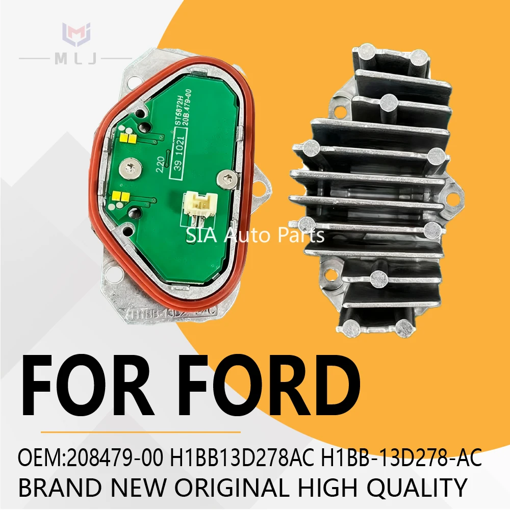 

NEW H1BB13D278AC For Ford Fiesta MK8 17-2021 Focus MK4 2019-2021 Transit Custom Puma LED Headlight Daytime Running Light Module