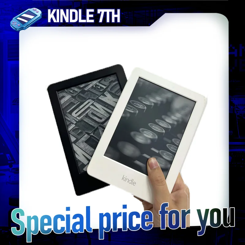 قارئات الكتب الإلكترونية السابعة من Kindle مقاس 6 بوصات بدون حساب قابل للتسجيل بإضاءة خلفية #1