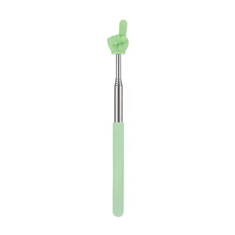 Creative Stainless Steel Teaching Telescopic Rod Finger Design Teaching Stick multifunctional Reading Stick home School Supplies - Image 9