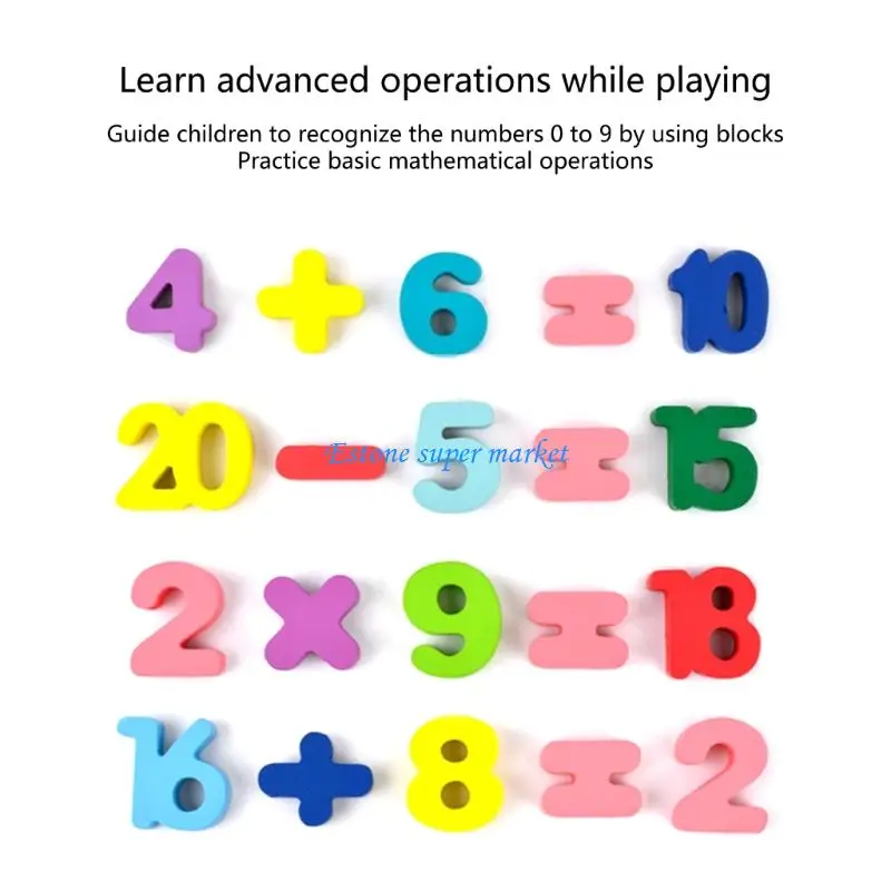 

090B 26 Pieces Wooden Letter Blocks Toy Set For Children Aged 3 And Up Colorful Blocks Learning