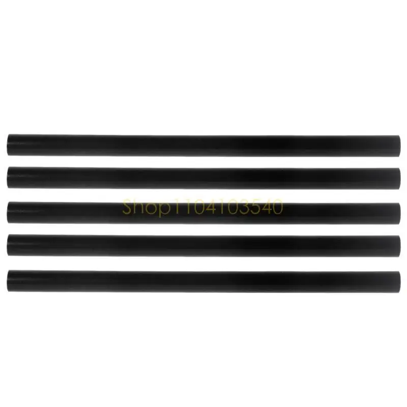 

02DC 5pcs Hot Melt Glue Stick Black High Adhesive 11mm For DIY Craft Toys Repair Tool