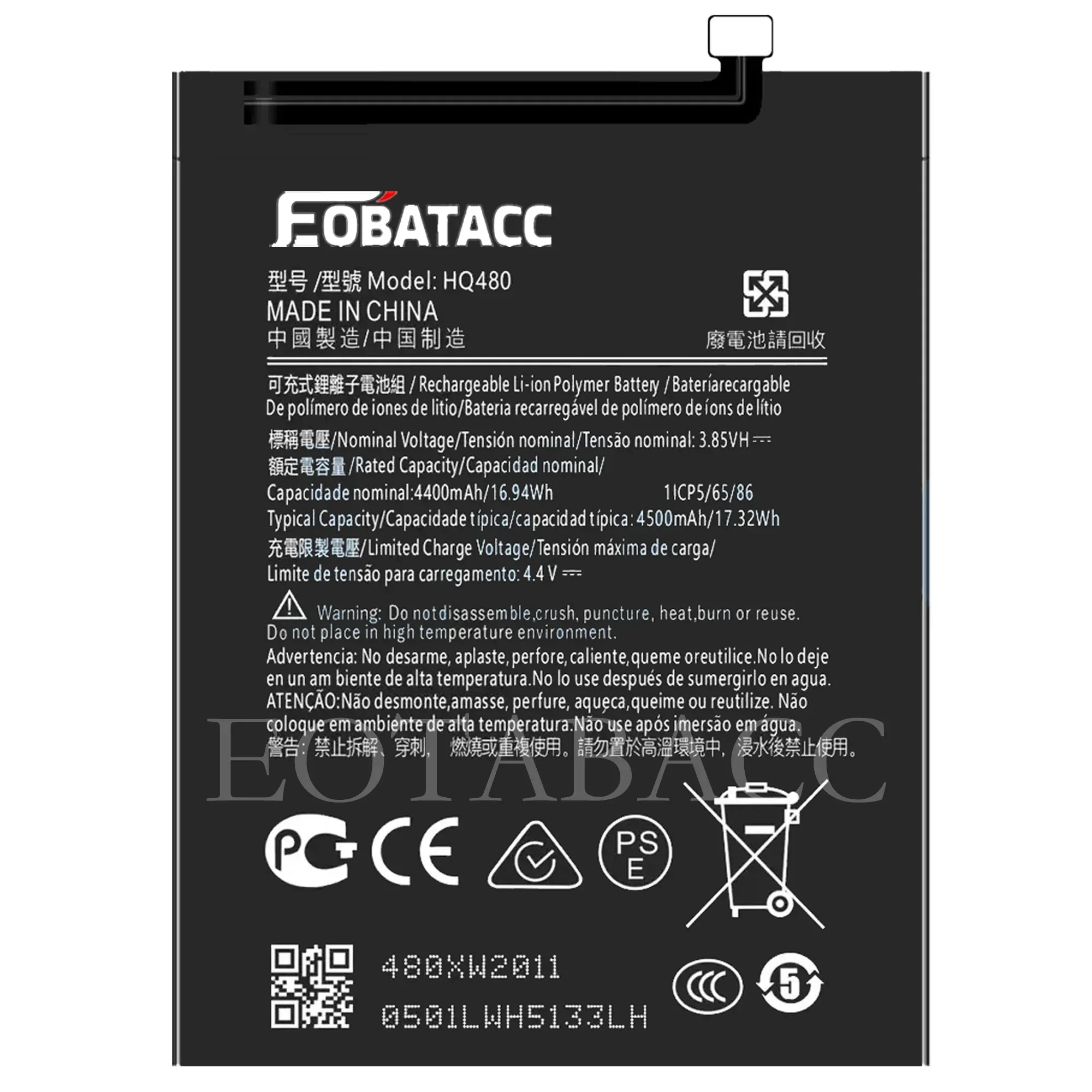 

EOTABACC 100% новый оригинальный аккумулятор HQ480 для Nokia8.3, аккумулятор для телефона + инструменты