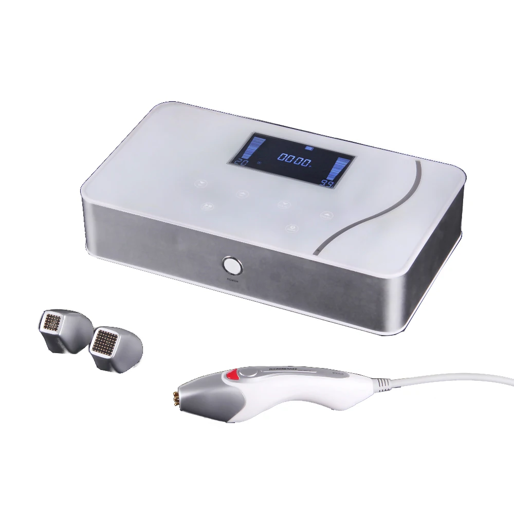 

Fractional RF microneedle skin tightening face lift beauty equipment with three pins home uses