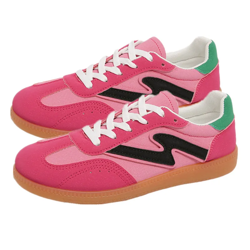 

2025 New Pink Women's Sneaker Size 35-43 Flat Trainers for Women Men Casual Sneaker Cheap Low Top Ladies Shoes zapatos de mujer