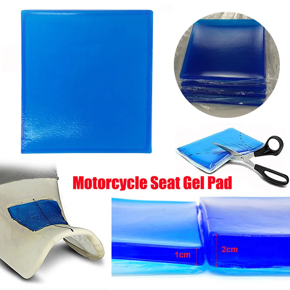 

New Motorcycle Seat Gel Pad Shock Absorption Mat Motorbike Scooter Comfortable Soft Gel Cushion Motor Bike Modified Seat Pads