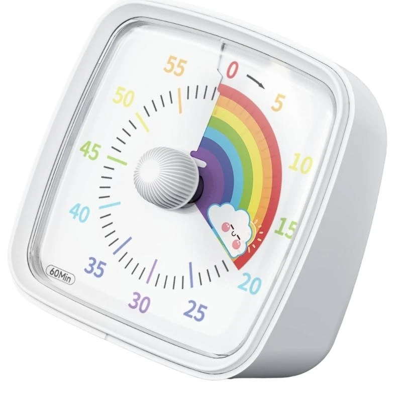 

F92C Easy To Use Visual Timers quiet Operation Timers Adjustable Alarm Timers for Home