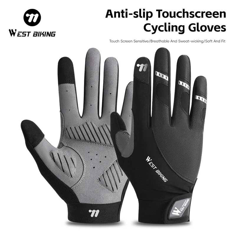 WEST BIKING Sports Profession Glove Thicken Shock Absorption