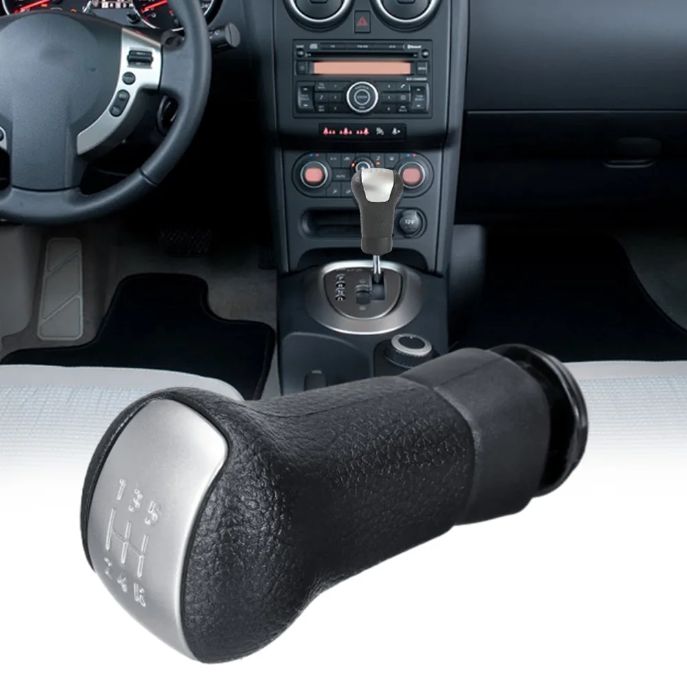 

5 Speed Manual Gear Shift Knob Lever Shifter Stick for Nissan Qashqai J10 X-trail 2006 2007 2008 2009 2010 2011 2012 2013 LHD