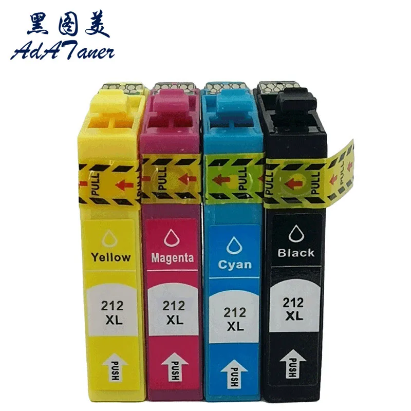 212 212XL Ink Cartridge for Epson XP-2100 3100 3105 4100 4105 XP2100 XP3100 XP3105 WorkForce WF-2810 2830 2850 WF2810 WF2830