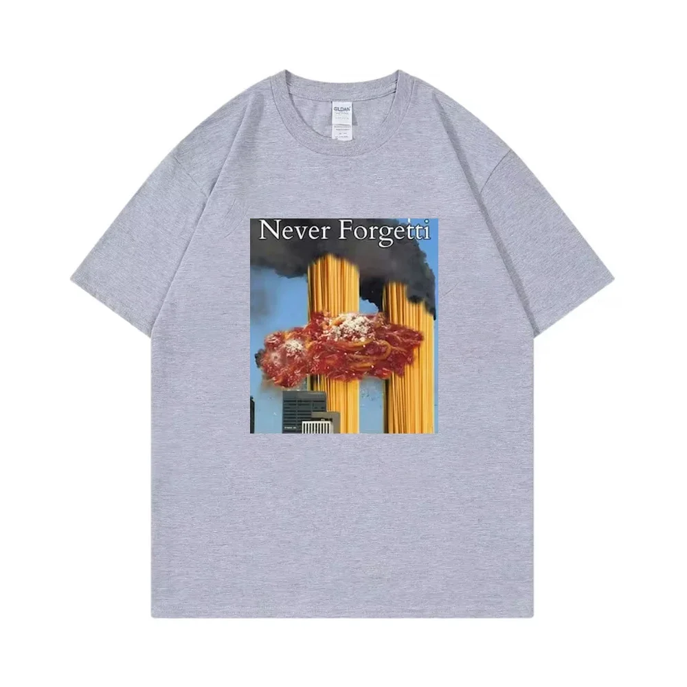 Never Forgetti T Shirt 11 9 Funny September 11Th Casualty Memorial Men Women Tee Unisex Casual High Quality Top Streetwear