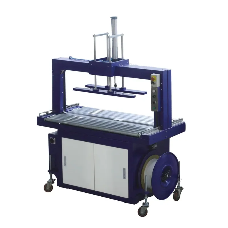 High Speed Automatic Top Pressure Strapping Machine for Carton Box with Polypropylene Belt