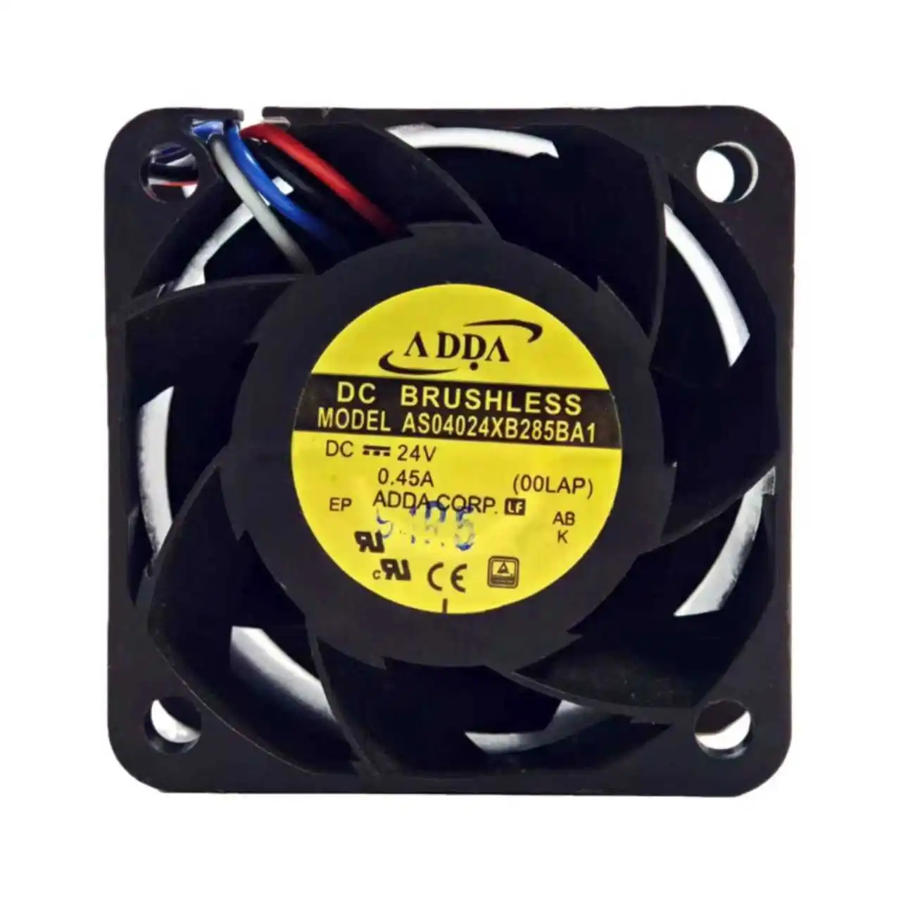 New for ADDA AS04024XB285BA1 DC 24V 40x40x28mm 4-Wire Ball Bearing High-Speed Cooling Fan 25000RPM 30CFM 4028