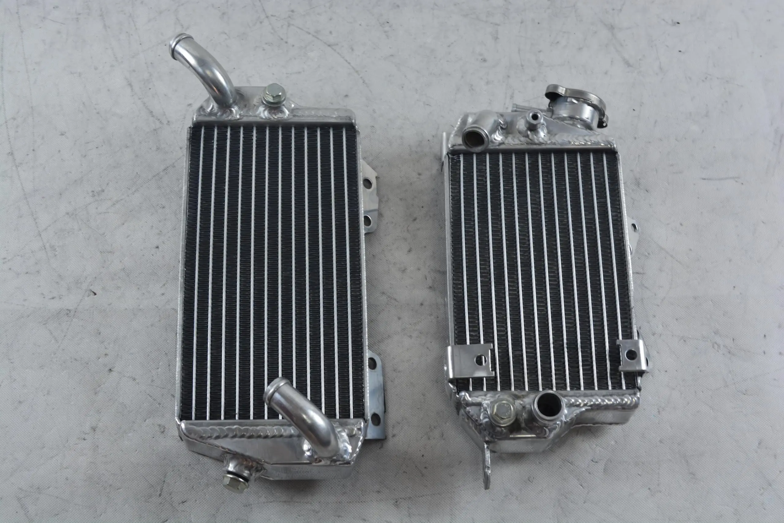 For 1993-1996 Kawasaki KLX650 KLX 650 Aluminum Radiator Cooler Cooling Coolant 1993 1994 1995 1996