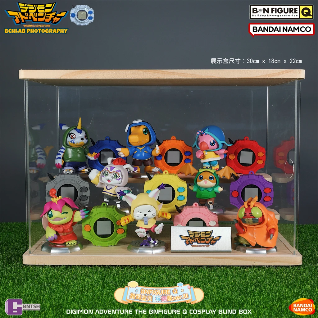 In Stock Digimon Adventure Third 03 Series Blind Box Toy Doll Cute Kawaii Anime Figure Agumon Gabumon Patamon Tailmon Tentomon