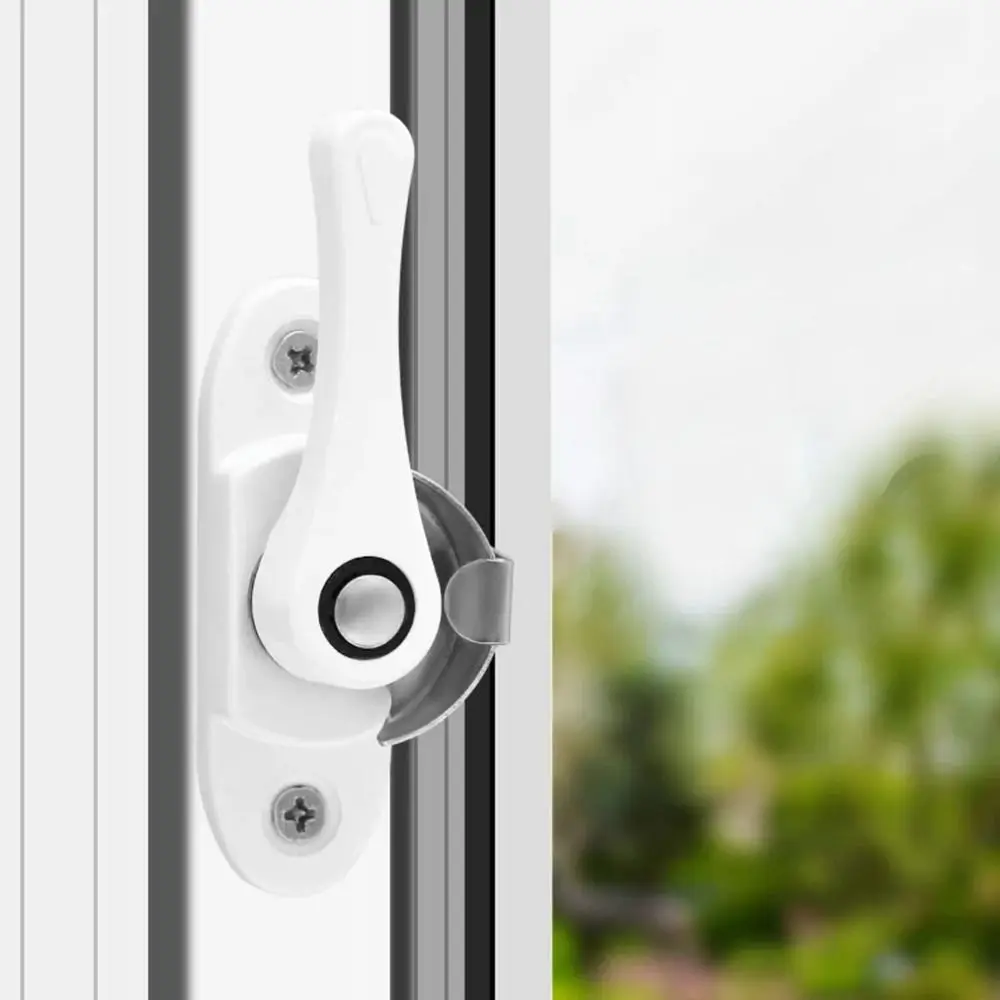 Aluminum Alloy Window Safety Lock Double-sided Hardware Window Lock Buckle Vintage Multifunctional Sliding Door Lock