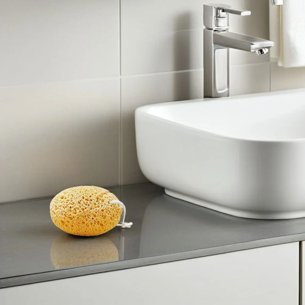 

4Pcs Body Shower Sponge - Premium Polyurethane Bath Scrubber with Honeycomb Texture - Ideal Back Scrubber for Deep Cleansing