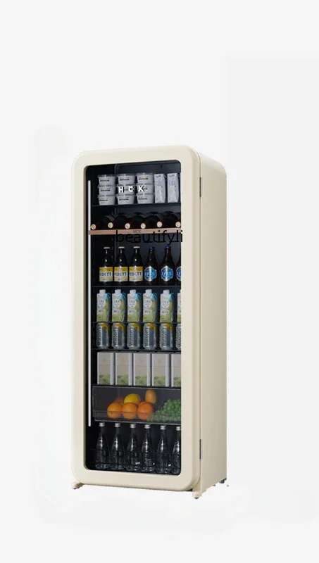 

Ultra-thin refrigerator embedded in household living room tea beverage refrigerator office high value