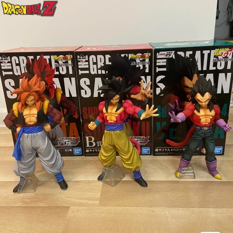 ดราก้อนบอลรุ่นที่สี่ซูเปอร์สี่ goku Saiyan Sun goku พีวีซีแฮนด์เมดโมเดลประติมากรรมตกแต่งของขวัญวันเกิด