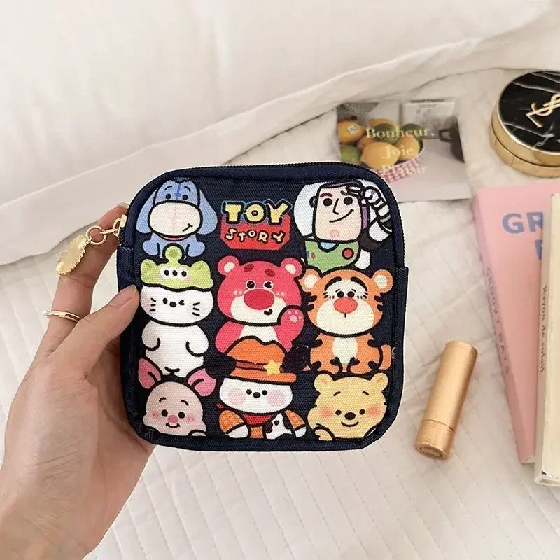 Sanrio Pochacco storage bag girls Cinnamoroll sanitary napkin bag large capacity compact convenient handbag Cute Girly Heart