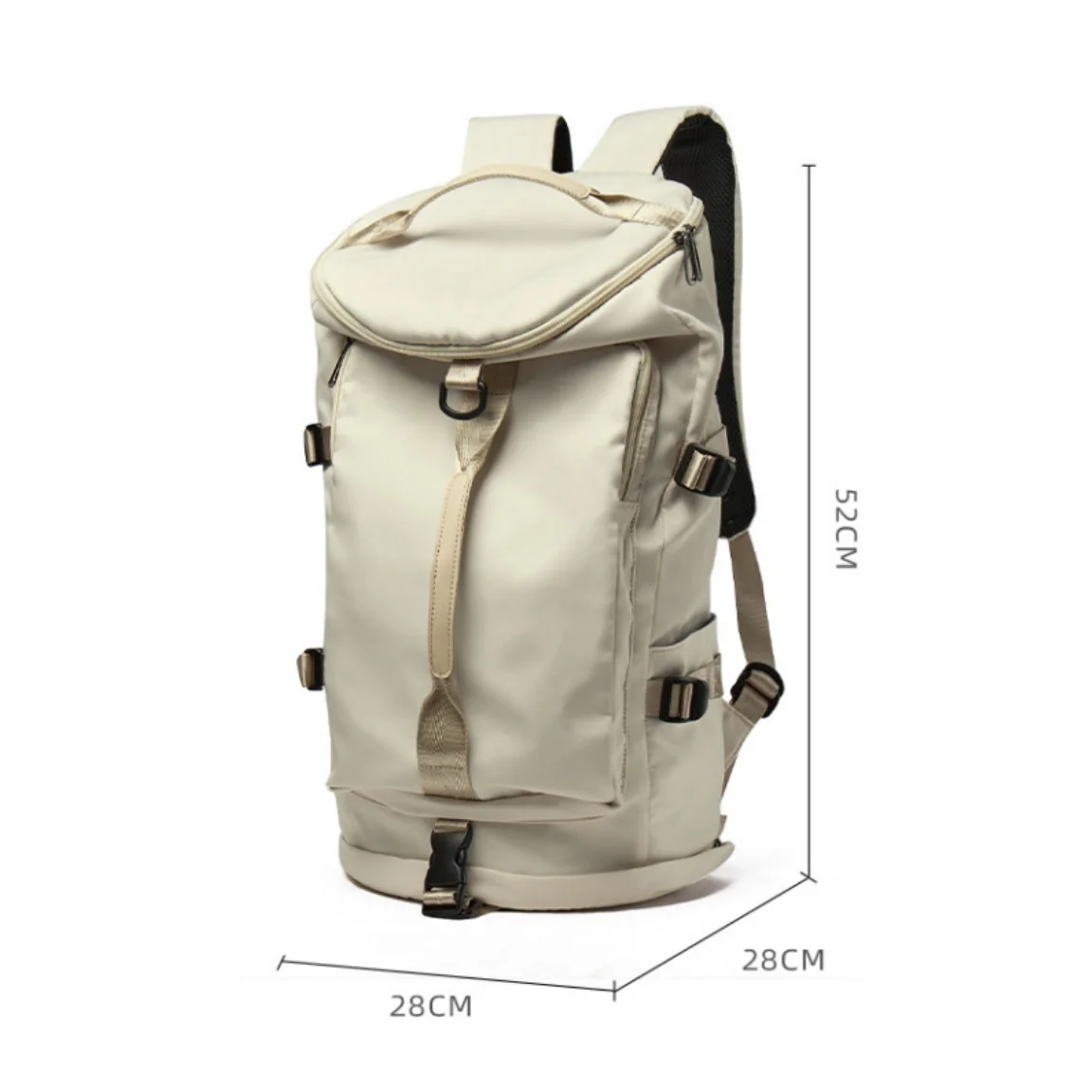 XOKY-Bolso de hombro de viaje grande para hombre, Mochila deportiva impermeable, bolsa de equipaje al aire libre, Cubo de viaje, Mochila funcional